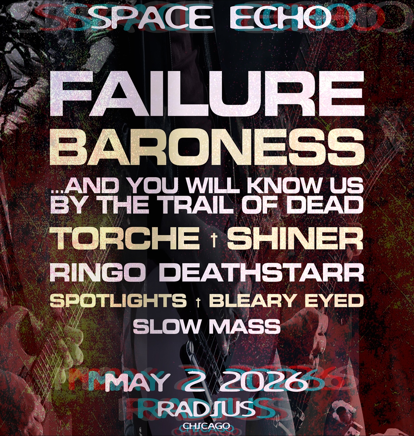 Bleary Eyed Tour Poster 2026